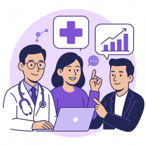 Ilustração de um cérebro formado por conexões digitais, simbolizando inteligência artificial na saúde